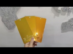 Hoogtemperatuurbestendige goudpoedercoating voor autoverf