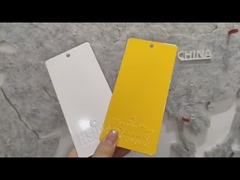 Makkelijk schoon te maken epoxy polyester gele poedercoating voor apparaten en decoraties