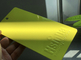 RAL1026 epoxypolyesterpoeder die Fluorescent Geel Neon met een laag bedekken
