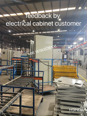 Pinturanevel RAL 7032 Deklaag van het de Textuurpoeder van RAL7035 de Fijne voor het Elektrokabinet van Schneider Siemens