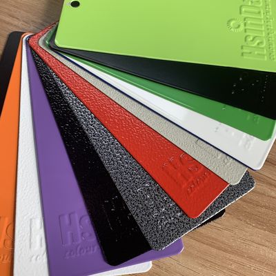 RAL K7 Kleur Moire Shagreen poedercoating voor metaal en meubels met 180-200°C-hardende elektrostatische spuitverf