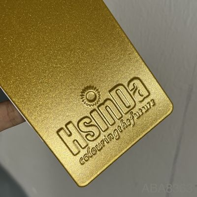Metalen elektrostatische epoxy polyesterpoedercoating met een goede duurzaamheid