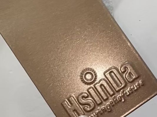 Duurzame UV-bestendige bruine metaalpoedercoating met een deeltjesgrootte van 30-42 μm voor corrosiebescherming