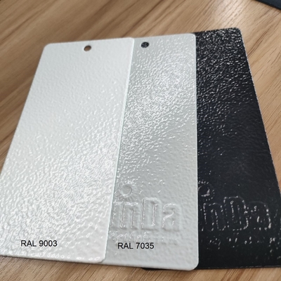 Corrosiebestendige rimpelvastheid Textuur RAL9003 Witte buitenverf met epoxy polyesterpoedercoating