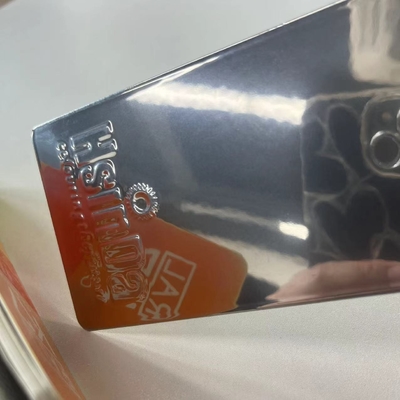 Spiegelchroompoederverf Vaste polyester epoxyhars lakcoating voor roestvrij staal
