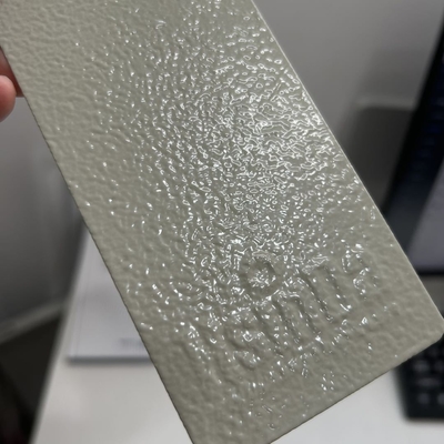 RAL7032 Wrinkle Texture Powder Coating Paint voor elektrisch kastenpaneel
