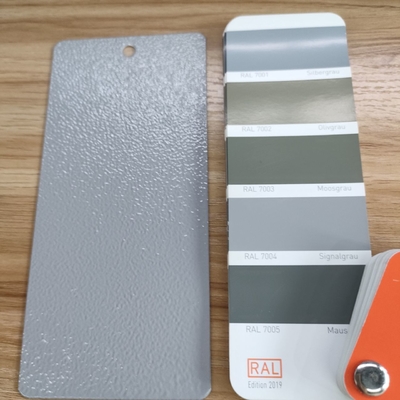weerbestendig RAL 7004 Grijs Rimpel Polyester poedercoating verf voor elektrische kast