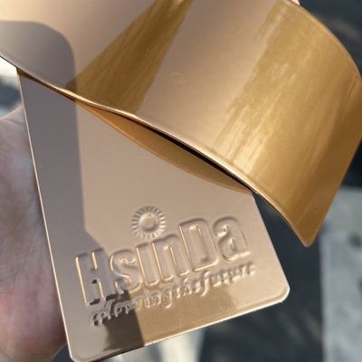 Chroom goud messing zwart poeder coating verf op maat