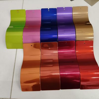 Chroompoedercoating verf 50 kg voor metaal met een hoge glans afwerking